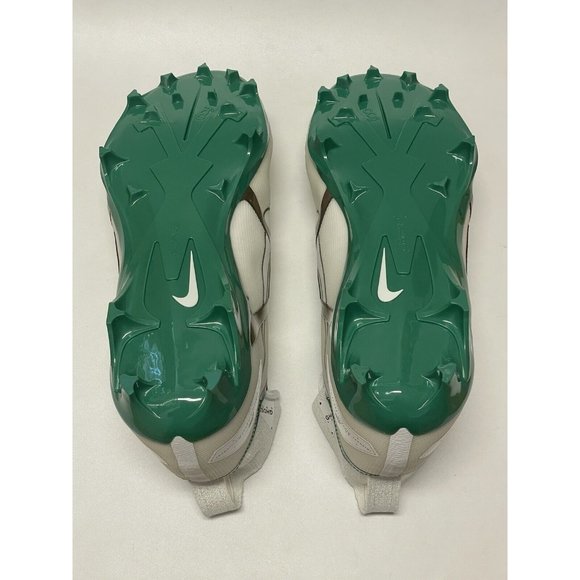 Nike Oregon Ducks Alpha Menace Elite 3 Team Football Cleats White Size 13 Wide